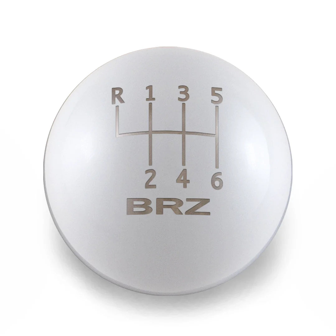 Billetworkz Weighted Shift Knob - 6 Speed BRZ Standard Engraving - BRZ / GR86 2022+