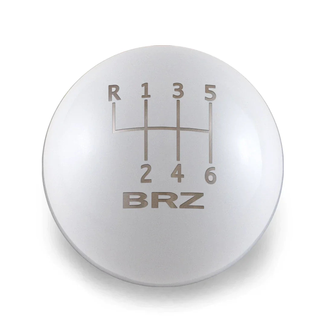 Billetworkz Weighted Shift Knob - 6 Speed BRZ Standard Engraving - BRZ / FR-S / 86 2013-2021