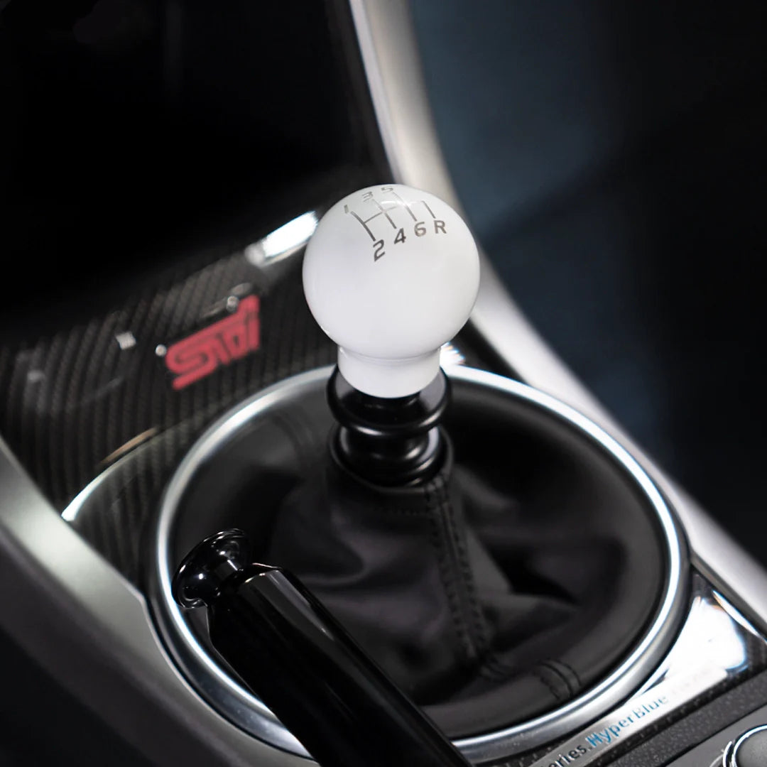 Billetworkz Weighted Shift Knob - 6 Speed Velocity Engraving - Subaru WRX 2015-2025