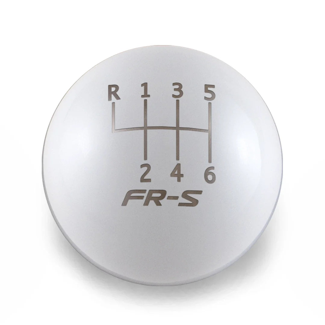 Billetworkz Weighted Shift Knob - 6 Speed FR-S Standard Engraving - BRZ / FR-S / 86 2013-2021