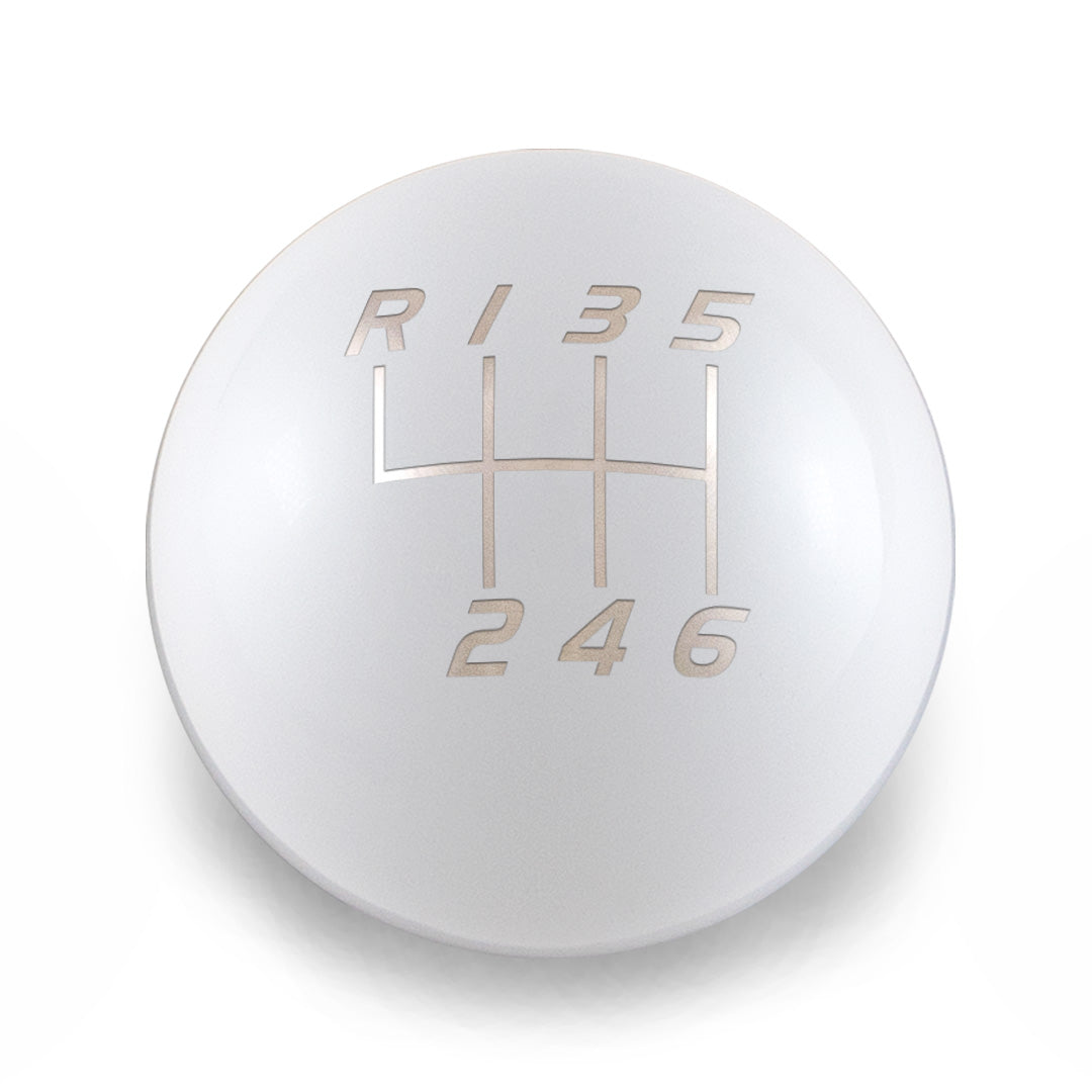 Billetworkz Weighted Shift Knob - 6 Speed Velocity Engraving - BRZ / FR-S / 86 2013-2021
