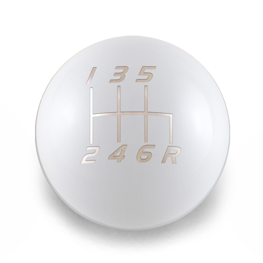 Billetworkz Weighted Shift Knob - 6 Speed Velocity Engraving - Subaru WRX 2015-2025