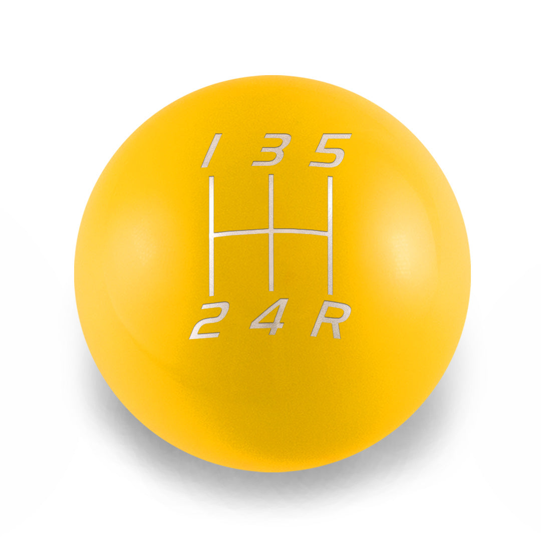 Billetworkz Weighted Shift Knob - 5-Speed Velocity Engraving for Subaru