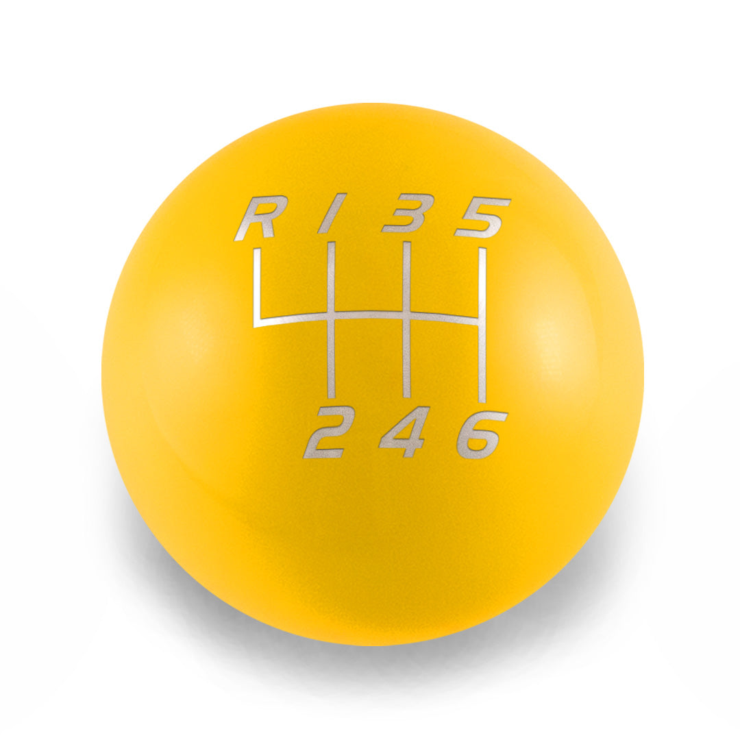 Billetworkz Weighted Shift Knob - 6 Speed Velocity Engraving - BRZ / FR-S / 86 2013-2021