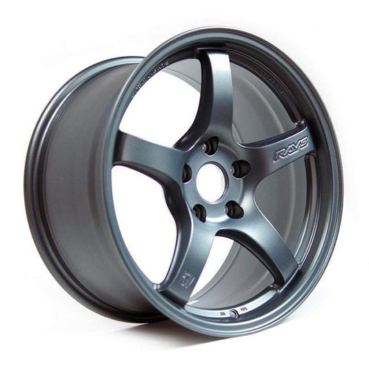 Gram Lights 57CR 17x9 +38 5x100 Gun Blue 2 Wheel | WGCRQ38DG2