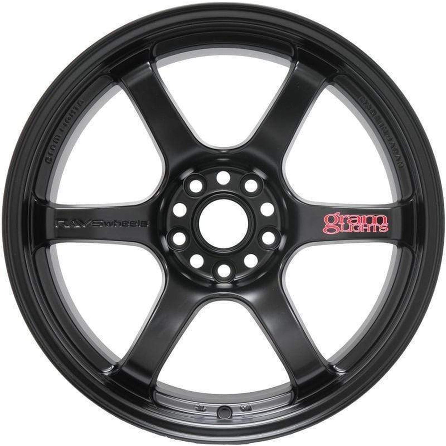 Gram Lights 57DR 17x9 +38mm 5x100 Glossy Black Wheel