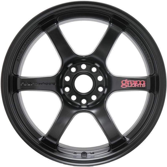 Gram Lights 57DR 17x9 +38mm 5x100 Glossy Black Wheel