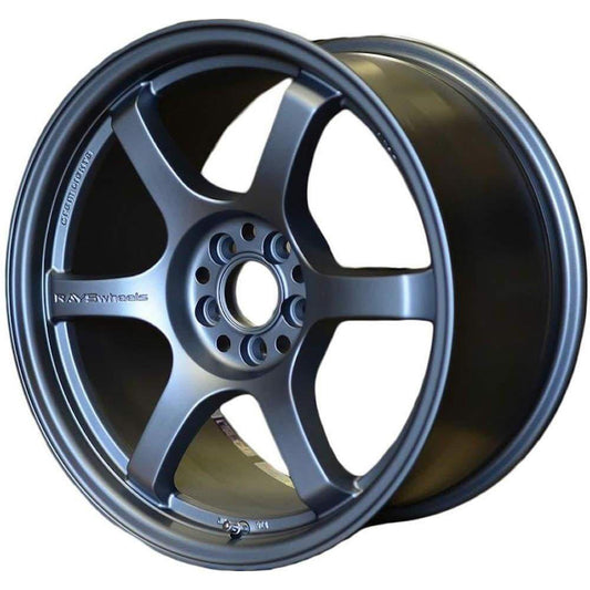 Gram Lights 57DR 18X8.5 +37 5x100 Gun Blue 2