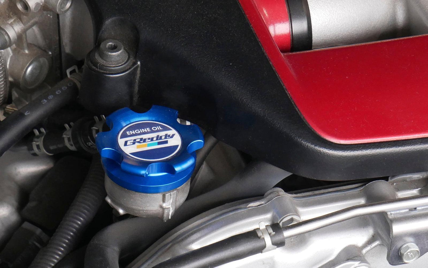 Greddy Type-B Oil Filler Cap Subaru M42-P4.5 - Blue | 13901506