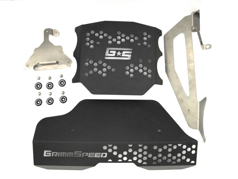GrimmSpeed Engine Cover Kit - Black Subaru BRZ / Toyota GR86 22-25 | GRM.1091.1.BLK