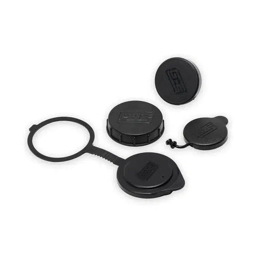 Grimmspeed Black Engine Bay Reservoir Cap Set - 22-25 WRX /BRZ/ FRS/ GT86/ GR86 | 113121BLK