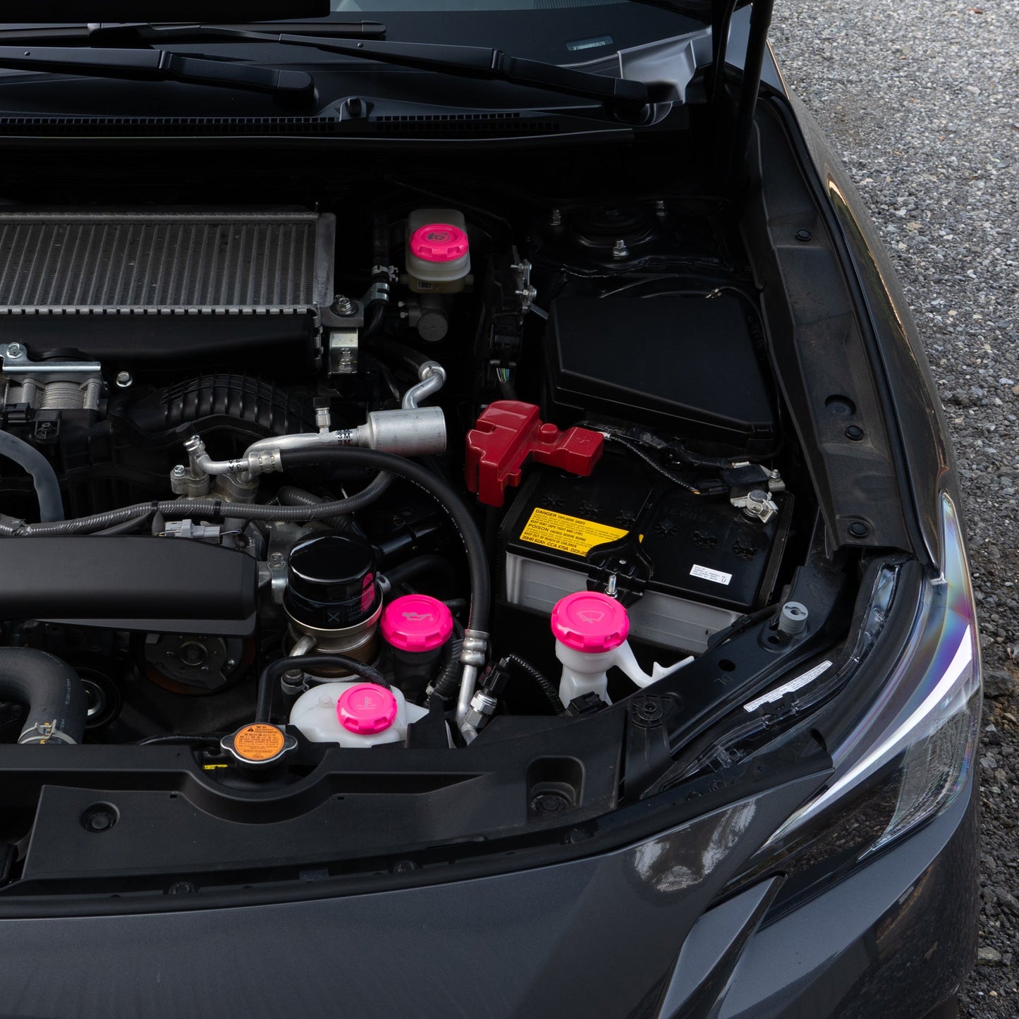 Billetworkz Engine Bay Caps Subaru STI 2015-2021