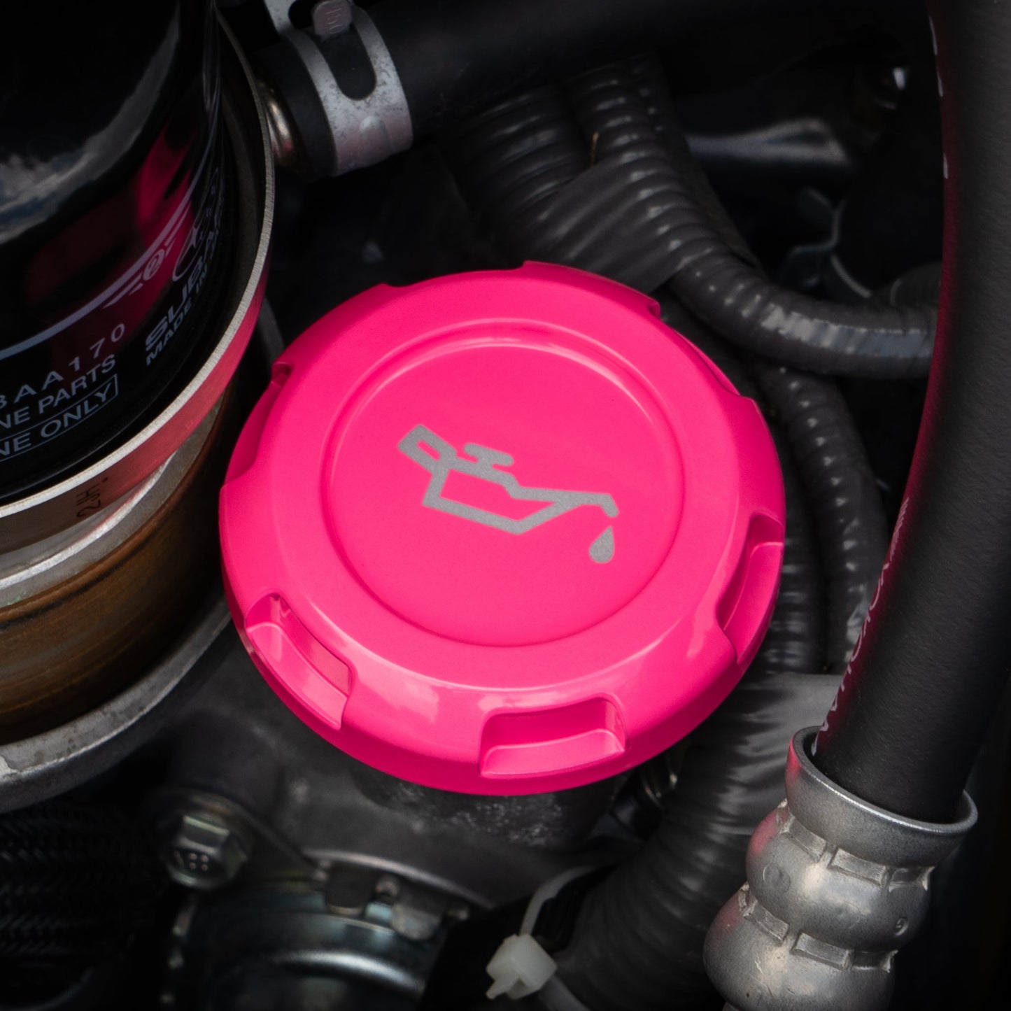 Billetworkz Engine Bay Caps Subaru STI 2015-2021