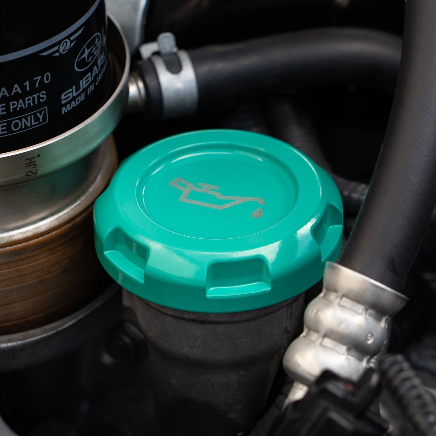 Billetworkz Engine Bay Caps - Subaru Impreza 2012+