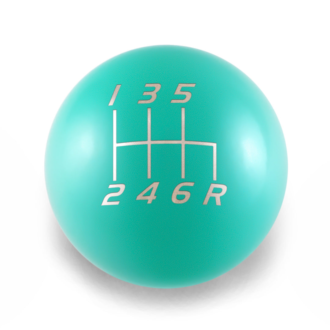 Billetworkz Weighted Shift Knob - 6 Speed Velocity Engraving - Subaru WRX 2015-2025