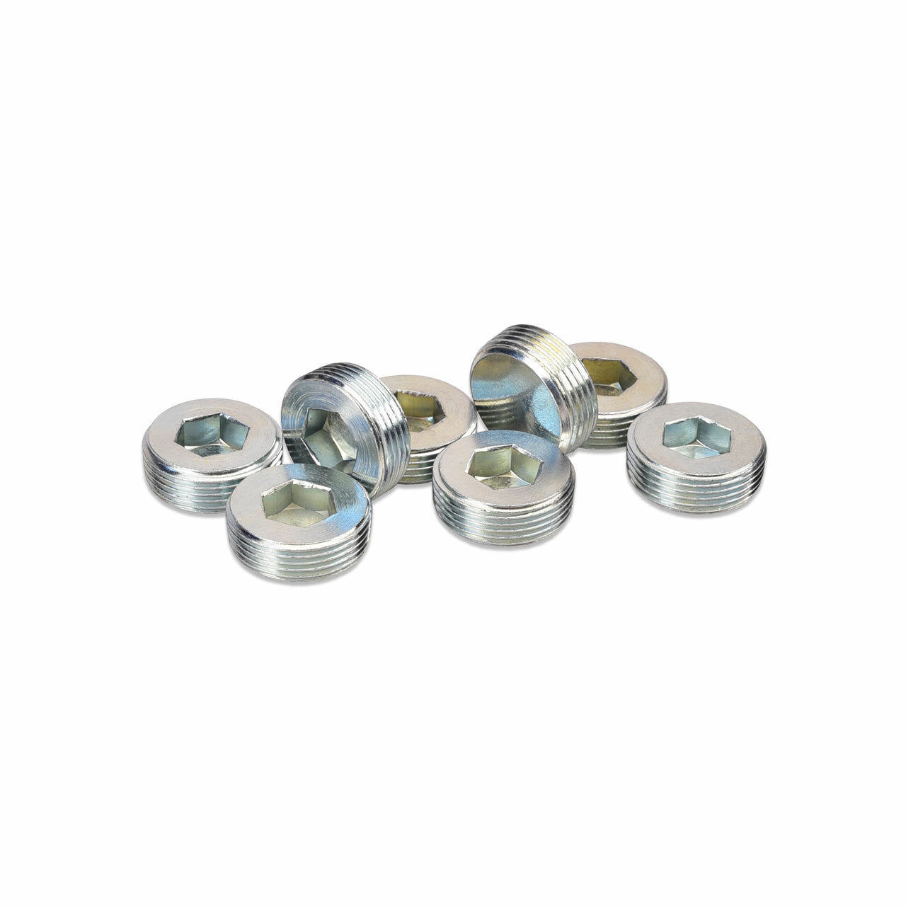 IAG Threaded Plugs for FA Cylinder Heads (Set of 8) WRX 15-21 / FR-S ...