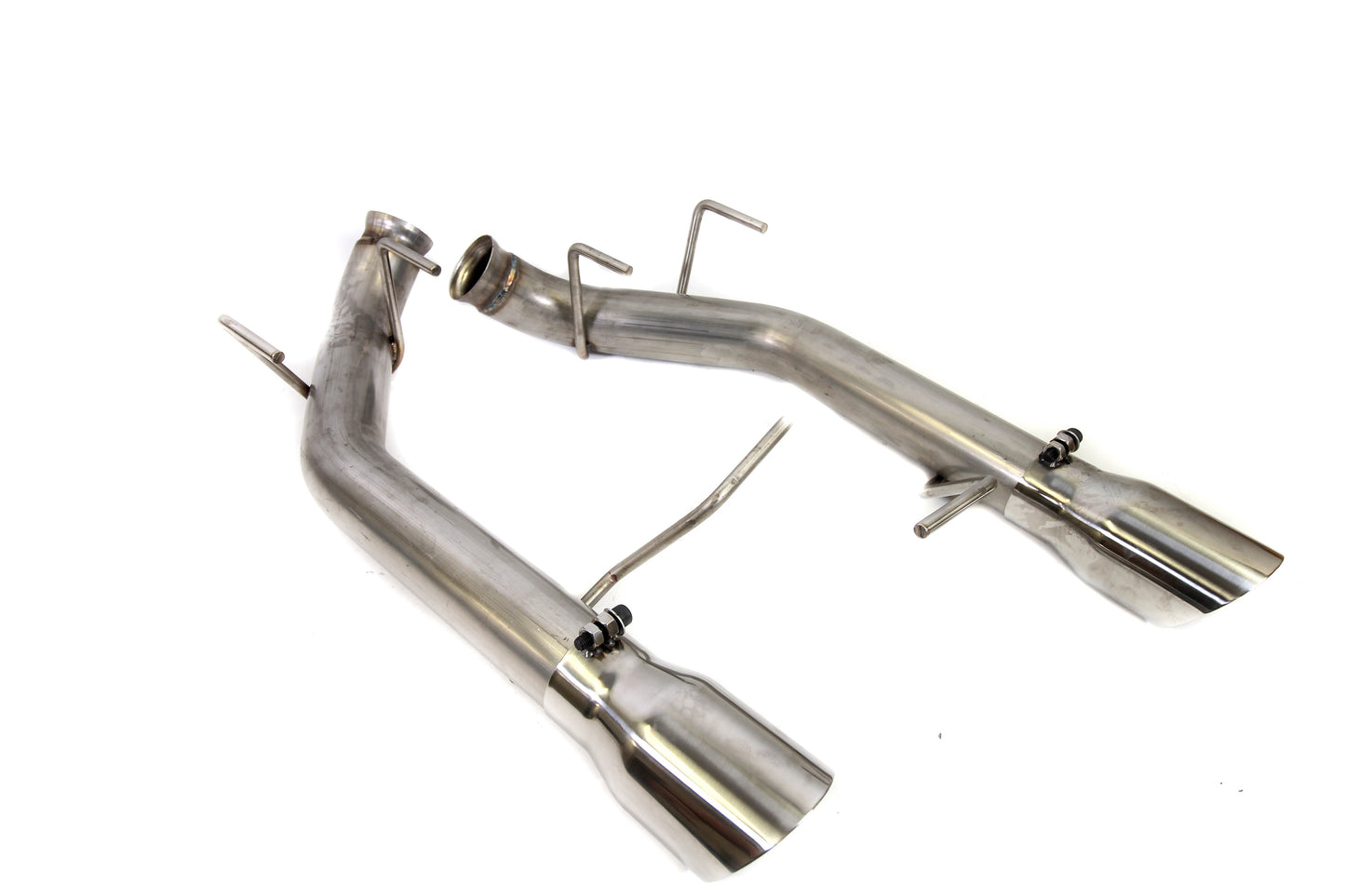 PLM 3.0" Dual Axle Back Exhaust Pipe Kit Mustang 2011 - 2014 V8 GT