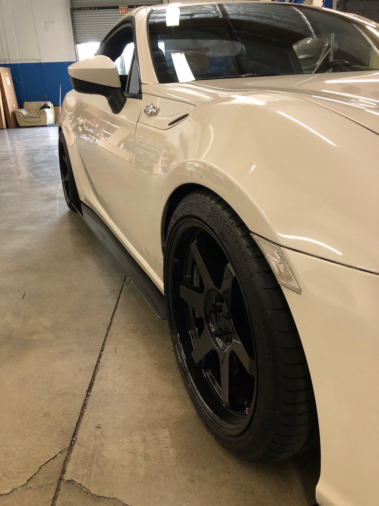 2017-2019 Toyota GT86 V1 Side Skirt Extensions