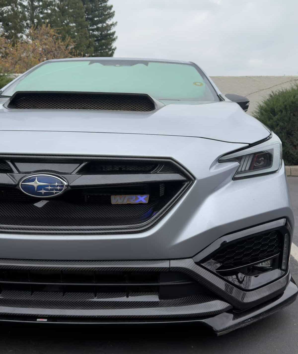 OLM LE Carbon Fiber Front Alpha Grille - 2022-2025 WRX