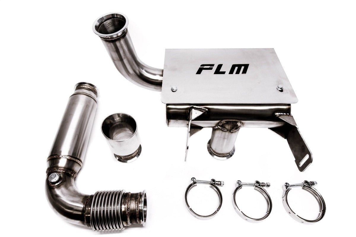 PLM Can-Am Maverick X3 Turbo Full Back Exhaust 3"