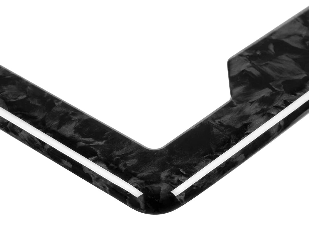 Forged Carbon Fiber License Plate Frame