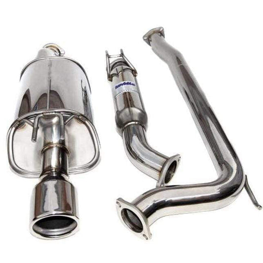 Invidia Q300 Single Tip Cat Back Exhaust WRX 2008-2014 Sedan / STI 2011-2014 Sedan | HS08SW4G3S