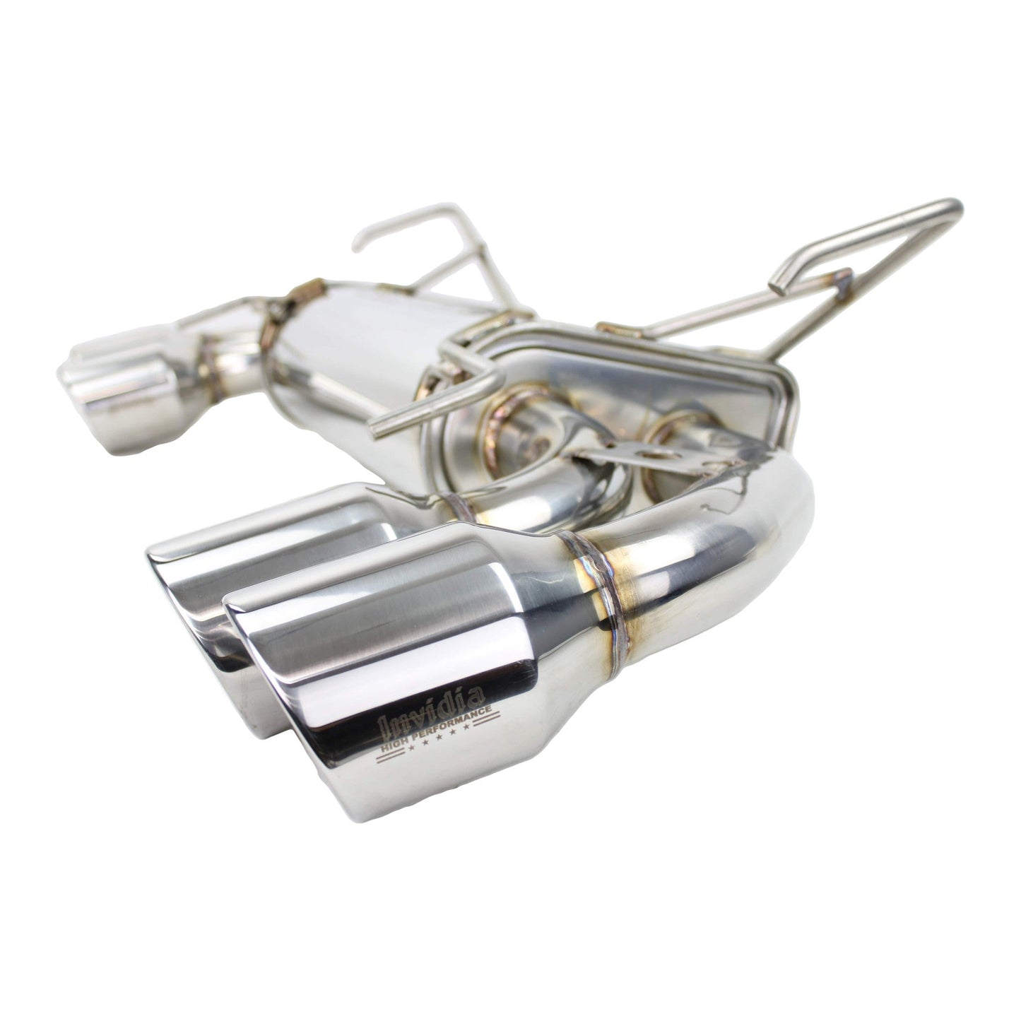 Invidia Q300 Stainless Steel Tip Cat Back Exhaust STI 2008-2014 / WRX 2011-2014 Hatchback | HS08STIG3S