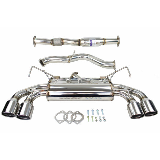 Invidia Q300 Stainless Steel Tip Cat Back Exhaust STI 2008-2014 / WRX 2011-2014 Hatchback | HS08STIG3S