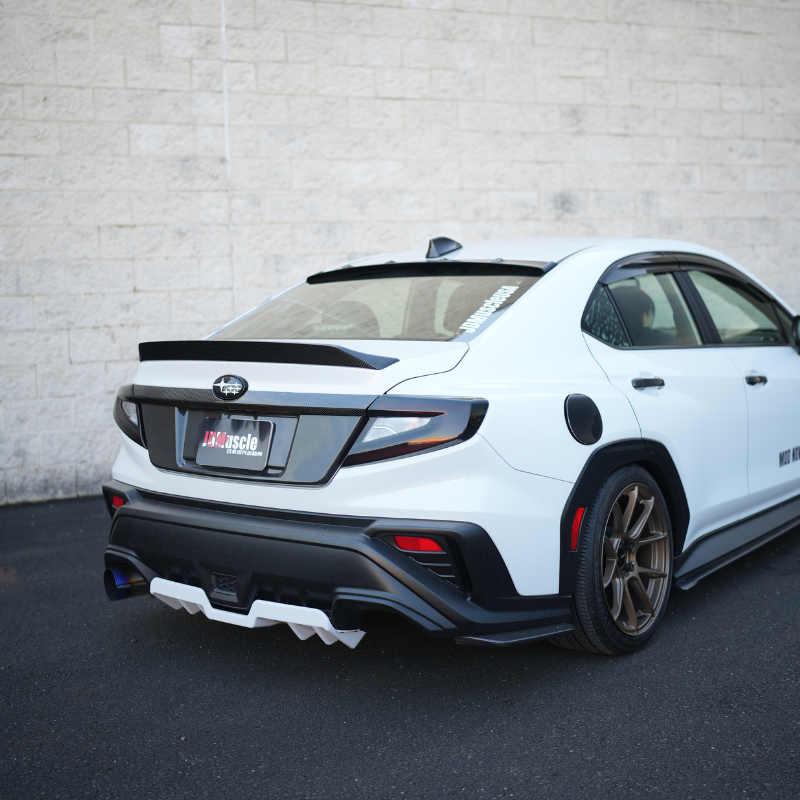 JDMuscle 22-25 WRX Tanso Dry Carbon Fiber Fuel Door Cover