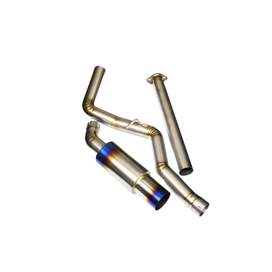 JDMuscle 2022-23 WRX Extreme Titanium Single Exit Catback Exhaust | JDM-WRX22-CBS-TI