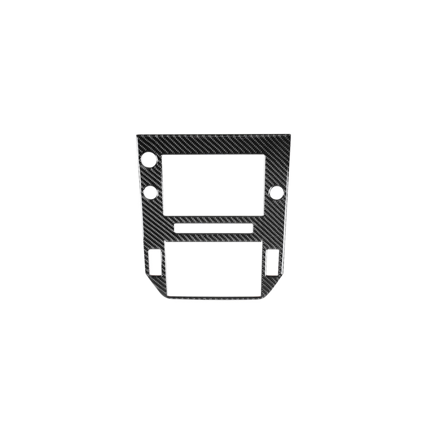 JDMuscle 22-25 WRX P&S Series Carbon Fiber Infotainment Screen Trim Cover | Black Carbon Fiber/ Red Carbon Fiber