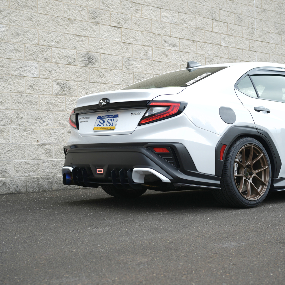 JDMuscle [22-25 WRX] Rear Diffuser V2