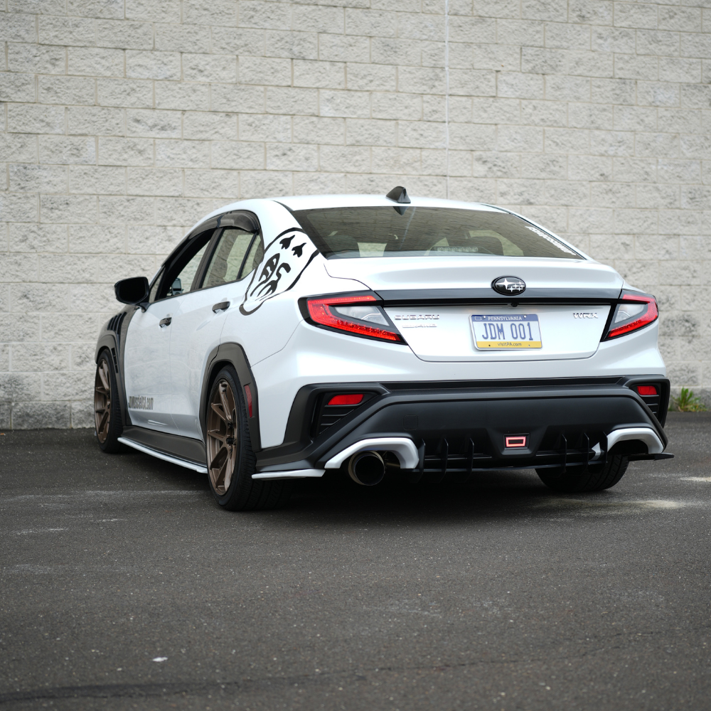 JDMuscle [22-25 WRX] Rear Diffuser V2