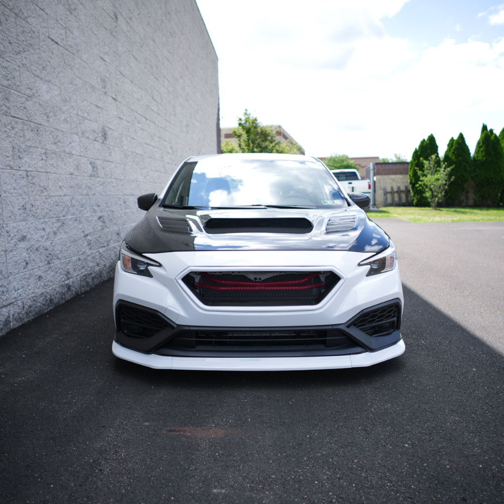 JDMuscle 22-25 WRX 3-Piece Front Lip V1 | Paint Matched / Gloss Black / RAW ABS