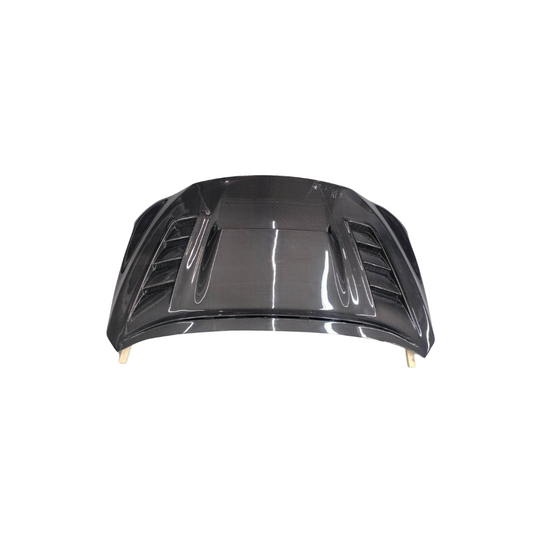 JDMuscle 22-25 WRX Carbon Fiber Hood V2