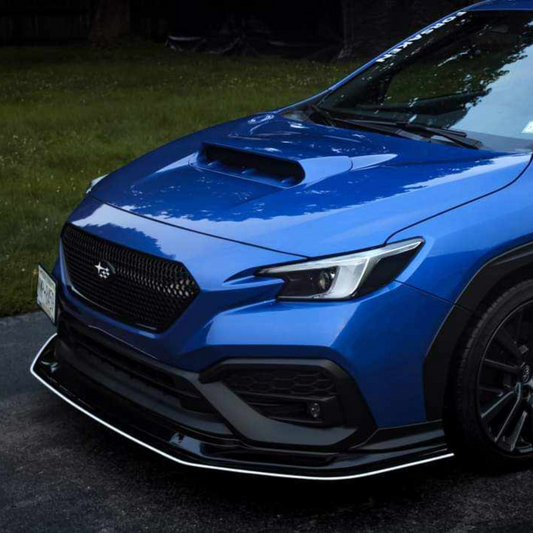 JDMuscle 2022-23 WRX Oversized Hood Scoop V1 - Gloss Black / Paint Matched / Carbon Fiber | JDM-WRX22-SC1