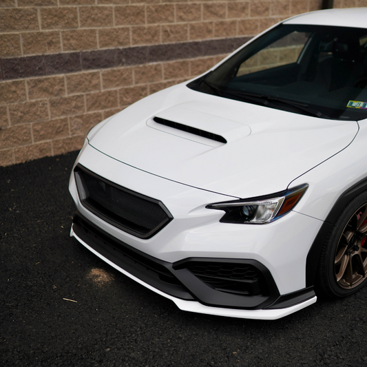 JDMuscle 22-25 WRX Tanso Carbon Fiber Front Bumper Grille V1