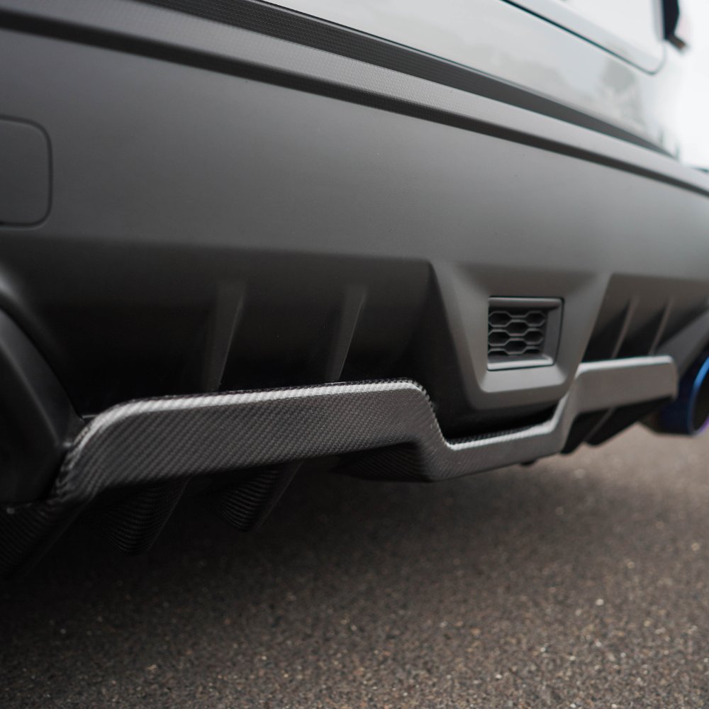 JDMuscle 2022-23 WRX Tanso Carbon Fiber Rear Diffuser V1 | JDM-WRX22-RDF1#CF