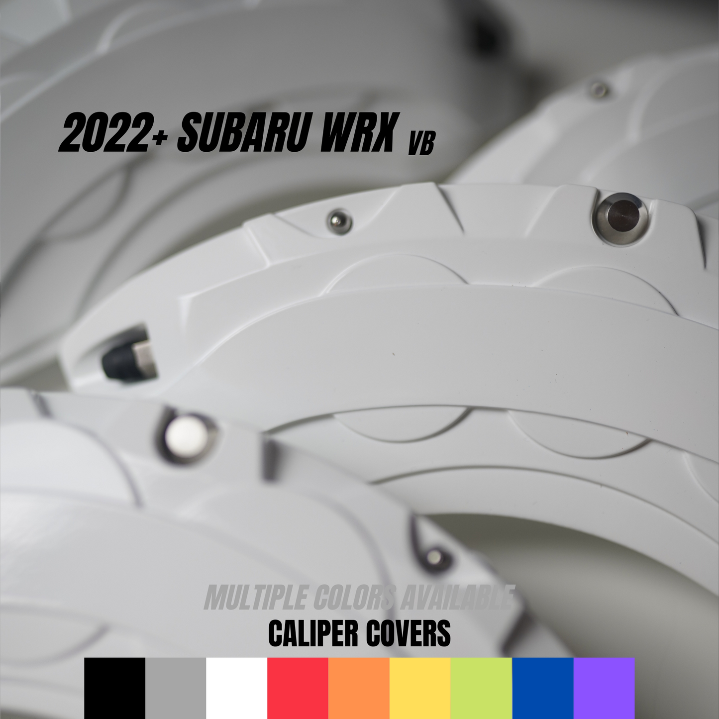 JDMuscle 22-25 WRX MT & SPT Aluminum Caliper Covers