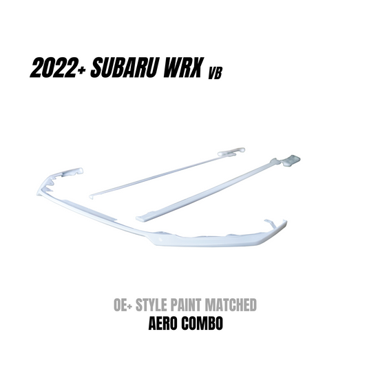 JDMuscle 2022-23 WRX Aero Combo - OE+ Style Paint Matched | JDM-WRX22-AC-OE