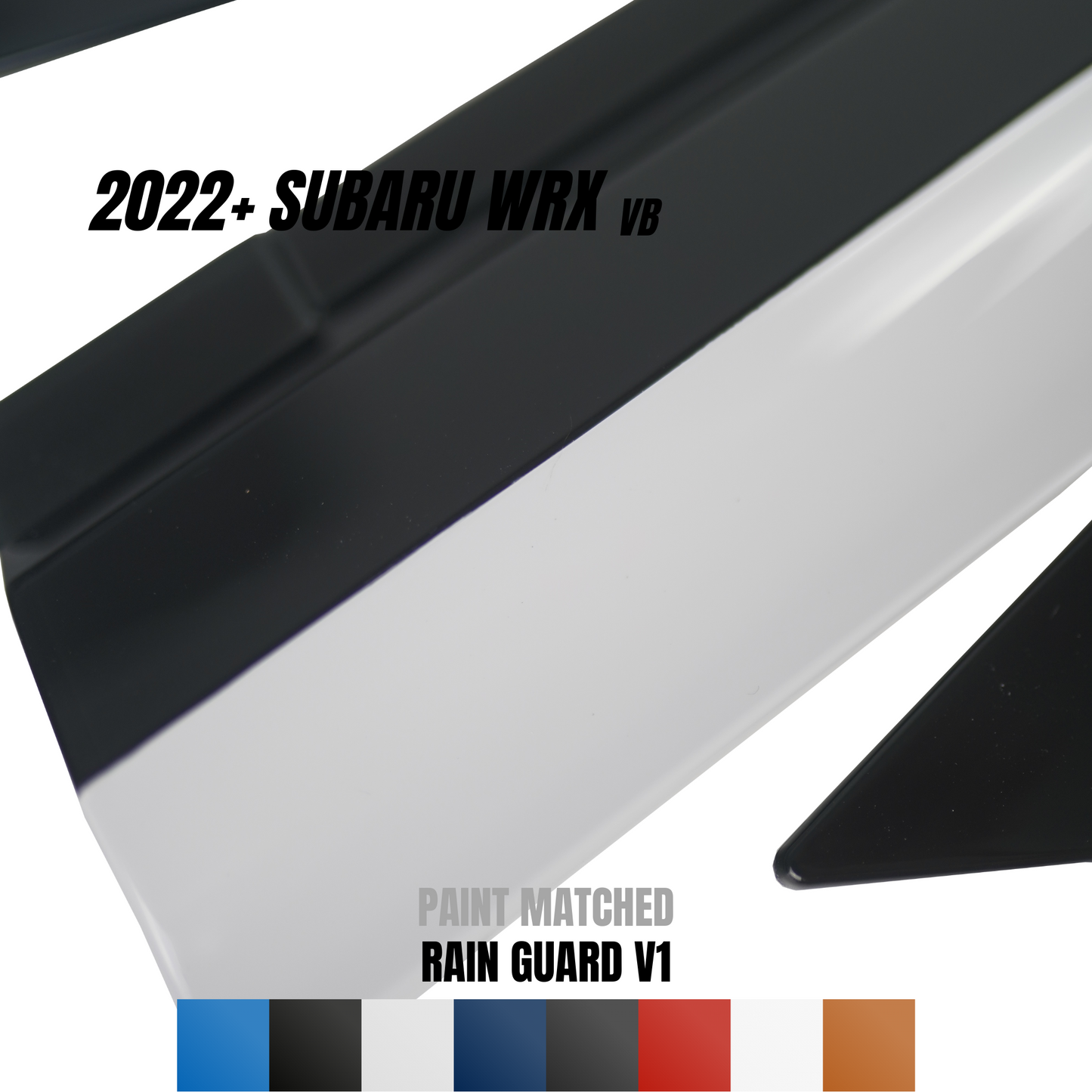 JDMuscle 22-25 WRX Rain Guard V1 - Paint Matched