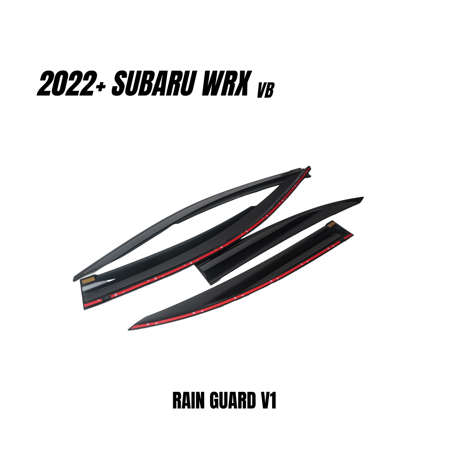 JDMuscle 2022-23 WRX Rain Guard V1 |  JDM-WRX22-RG