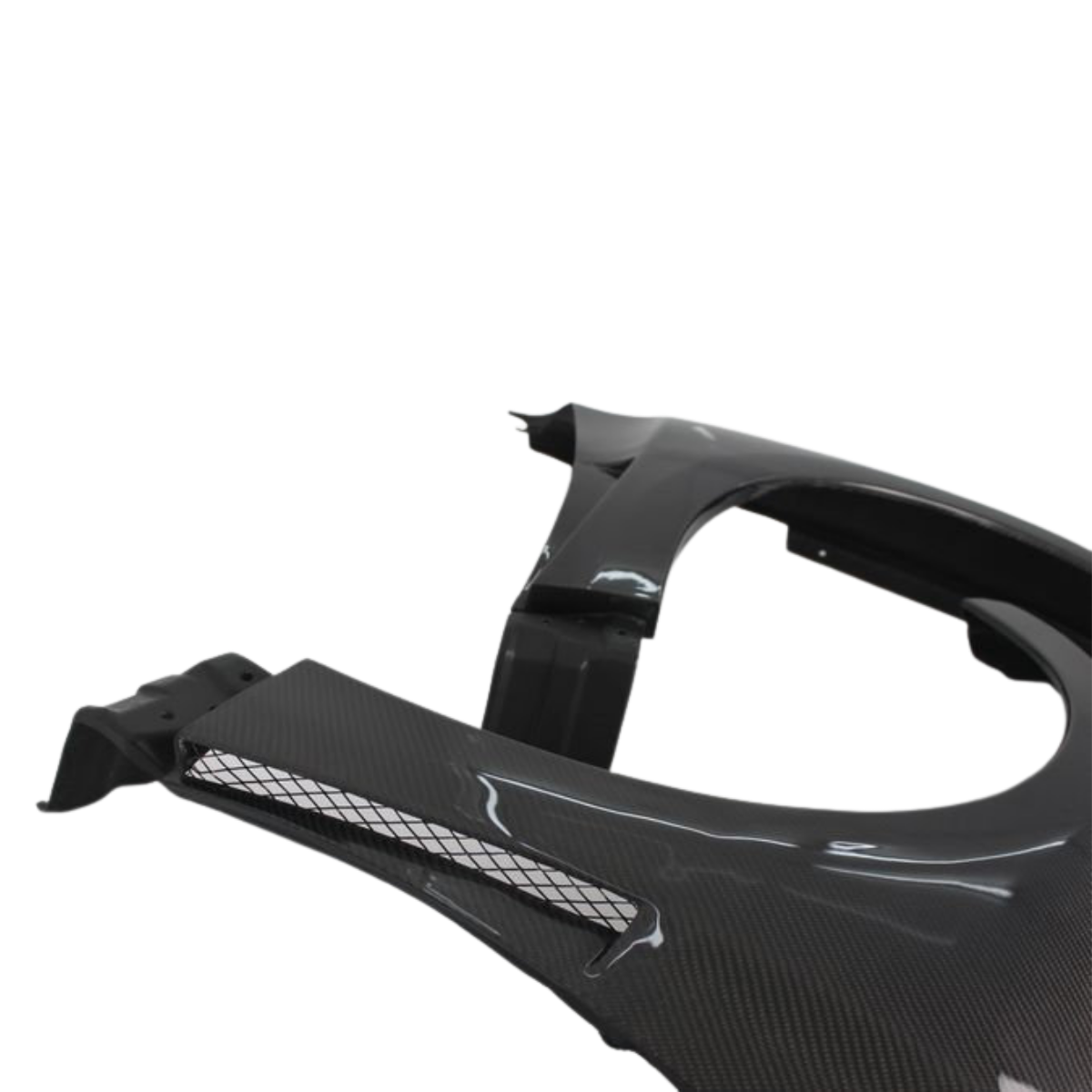 JDMuscle Tanso Carbon Fiber/FRP OE Style Fenders for 08-14 STI / 11-14 WRX GRB/GVB