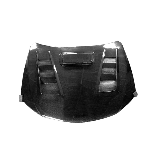 JDMuscle Tanso Carbon Fiber Hood v3 - 2008-2014 WRX/STI GVB/GRB