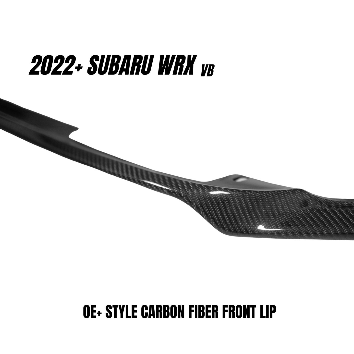 JDMuscle 22-25 WRX Tanso Carbon Fiber Aero Combo OE+ Style