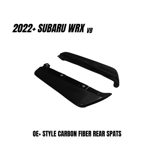 JDMuscle 22-25 WRX Carbon Fiber Rear Spats OE+ Style