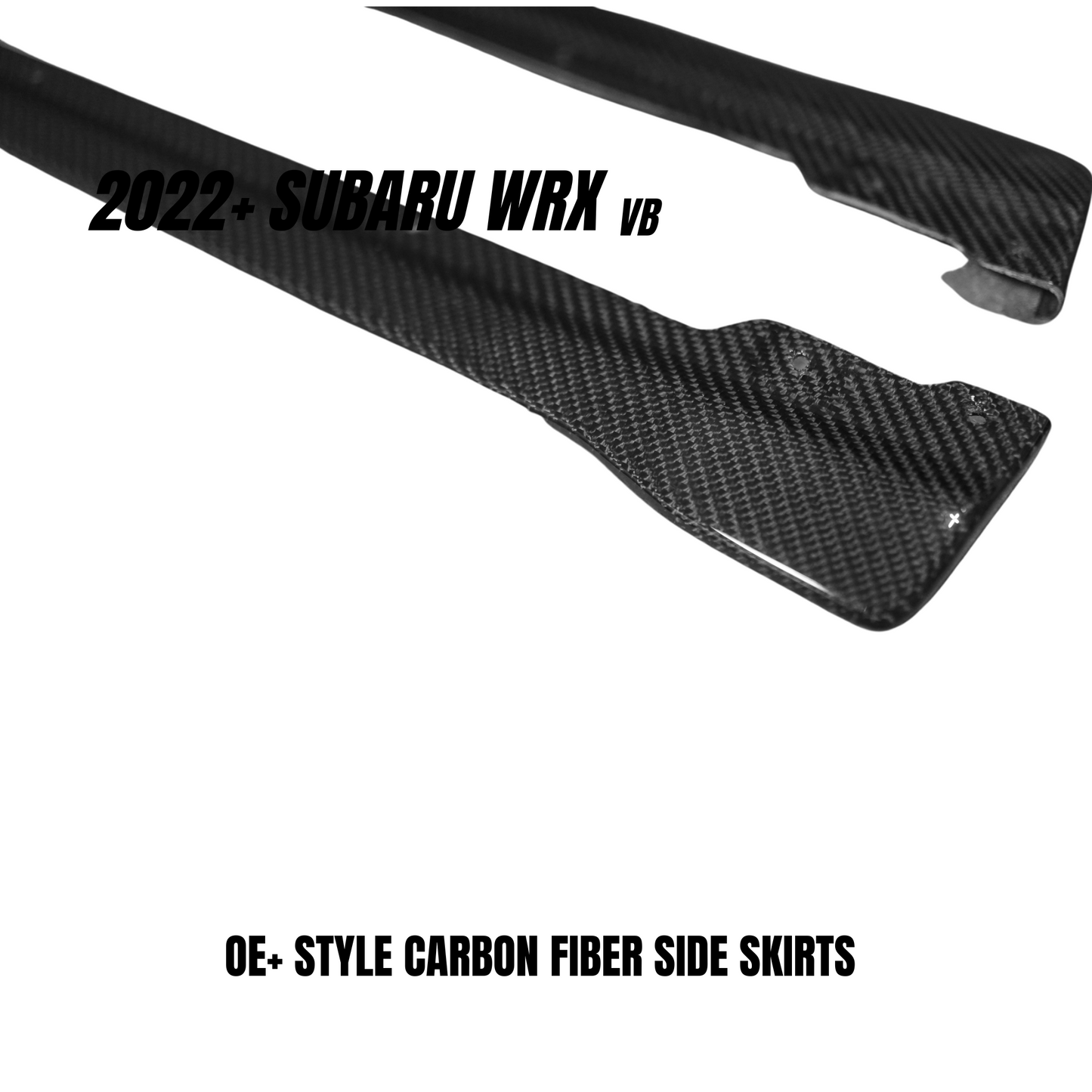 JDMuscle 22-25 WRX Tanso Carbon Fiber Aero Combo OE+ Style