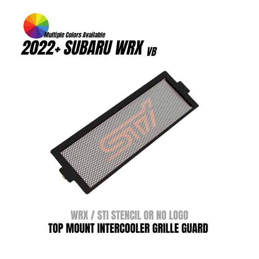 JDMuscle 22-25 WRX Top Mount Intercooler Grille / Mesh Guard