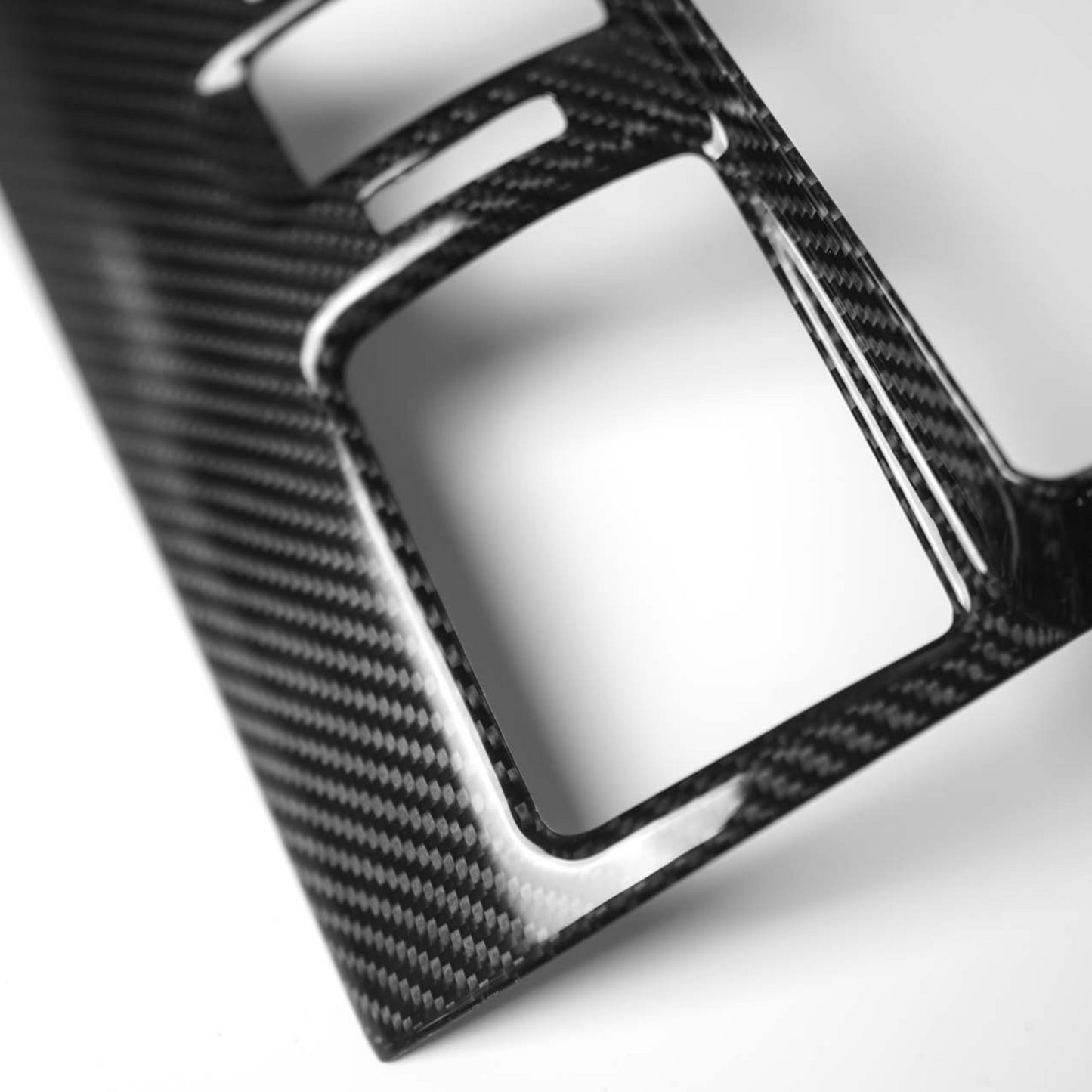JDMuscle iDoing / Dasaita Head Unit Tanso Dry Carbon Fiber Cover w/ Gloss Finish for 15-21 WRX/STI , 2014-2015 Impreza, 2014-2018 Crosstrek/XV, 2014-2018 Forester