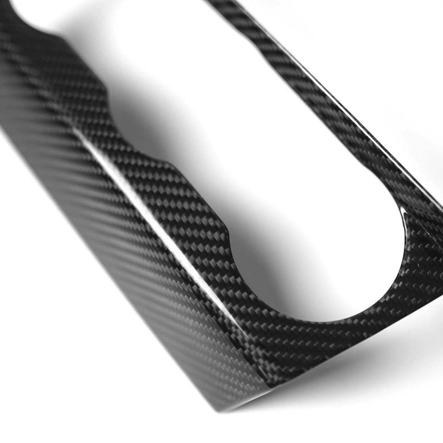 JDMuscle iDoing / Dasaita Head Unit Tanso Dry Carbon Fiber Cover w/ Gloss Finish for 15-21 WRX/STI , 2014-2015 Impreza, 2014-2018 Crosstrek/XV, 2014-2018 Forester